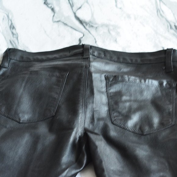 J Brand Super Skinny Coated Jeans - Picture 6 of 10